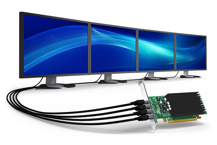 Matrox Graphics представляет С-серию 4 и 6-ти головых видеокарт C420 и C680