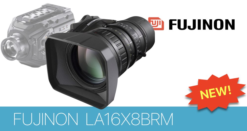 Новый 4К объектив Fujinon для Blackmagic URSA Broadcast